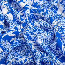 Тканина шифон плательна легка повітряна стрейч 110 г/м2 150 см для суконь, спідниць, блуз, аксесуарів флора