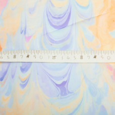 Тканина шифон мікро плательна легка повітряна 55 г/м2 140 см для суконь, спідниць, блуз, аксесуарів помаранчева