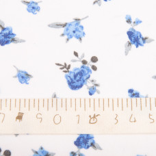 Тканина шифон плательна легка повітряна 75 г/м2 150 см для суконь, спідниць, блуз, аксесуарів трояндочки