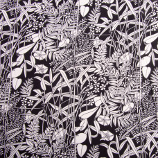 Тканина шифон плательна легка повітряна стрейч 110 г/м2 150 см для суконь, спідниць, блуз, аксесуарів флора