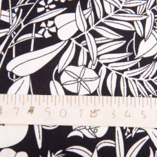 Тканина шифон плательна легка повітряна стрейч 110 г/м2 150 см для суконь, спідниць, блуз, аксесуарів флора