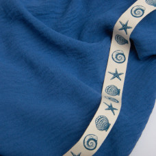 Тканина плательна Аміра 150 см 180 г/м2 для одягу, суконь, костюмів, спідниць денім