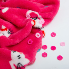 Тканина махрова Велсофт 140 см 280 г/м2 для халатів, піжам, пледів і покривал супер м'яка кошенята