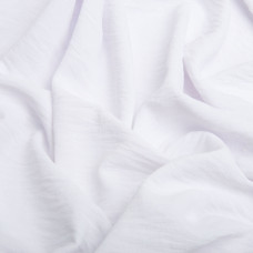 Тканина плательна Аміра 150 см 180 г/м2 для одягу, суконь, костюмів, спідниць біла
