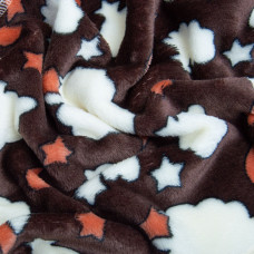 Тканина махрова Велсофт 140 см 280 г/м2 для халатів, піжам, пледів і покривал супер м'яка хмаринки