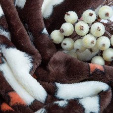 Тканина махрова Велсофт 140 см 280 г/м2 для халатів, піжам, пледів і покривал супер м'яка хмаринки