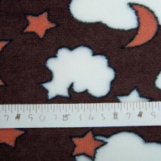 Тканина махрова Велсофт 140 см 280 г/м2 для халатів, піжам, пледів і покривал супер м'яка хмаринки