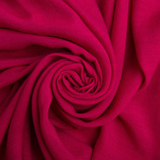 Тканина плательна віскоза 145 см 93 г/м2 для суконь, легких костюмів, штанів, дитячого одягу фуксія