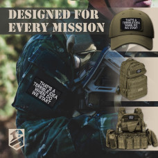 Набір шевронів 2 шт That's A Terrible Idea When Do We Start, 5х8 см, вишитий патч, нашивка, шеврон