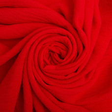 Тканина плательна Аміра 150 см 180 г/м2 для одягу, суконь, костюмів, спідниць червона