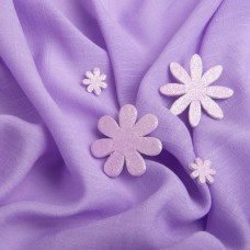 Тканина плательна віскоза 145 см 93 г/м2 для суконь, легких костюмів, штанів, дитячого одягу бузок