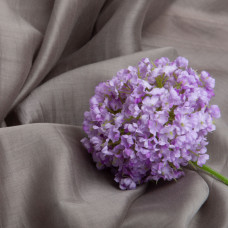 Тканина Тенсель шовк 45 г/м2 150 см легка, повітропроникна для вишуканого одягу сіра