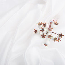 Тканина Тенсель шовк 45 г/м2 150 см легка, повітропроникна для вишуканого одягу св/молоко