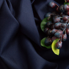 Тканина плательна Перлина 82 г/м2 150 см віскоза для суконь, блуз, аксесуарів т/синя