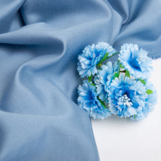 Тканина плательна Перлина 82 г/м2 150 см віскоза для платтів, блуз, аксесуарів св/денім