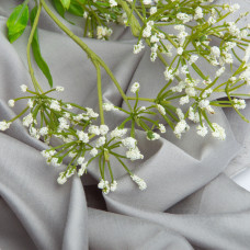 Тканина плательна Перлина 82 г/м2 150 см віскоза для суконь, блуз, аксесуарів сіра