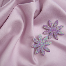 Тканина плательна Перлина 82 г/м2 150 см віскоза для суконь, блуз, аксесуарів сіро-бузкова