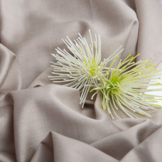 Тканина плательна Перлина 82 г/м2 150 см віскоза для суконь, блуз, аксесуарів сіро бежева