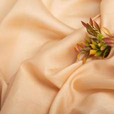 Тканина Тенсель шовк 45 г/м2 150 см легка, повітропроникна для вишуканого одягу карамель