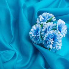 Тканина Тенсель шовк 45 г/м2 150 см легка, повітропроникна для вишуканого одягу бірюза