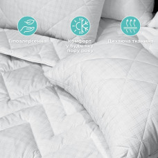 Ковдра всесезонна Antistatic Sleep 140х210 см IDEIA гіпоалергенна антистатична тканина