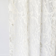 Тканина тюль жакард Мікрія 285 см 57 г/м2 тюлева тканина, тканина для тюлю, тюль, гардини, жакардова тюль