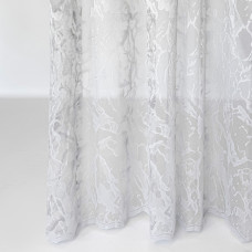 Тканина тюль жакард Мікрія 285 см 57 г/м2 тюлева тканина, тканина для тюлю, тюль, гардини, жакардова тюль