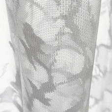 Тканина тюль жакард Мікрія 285 см 57 г/м2 тюлева тканина, тканина для тюлю, тюль, гардини, жакардова тюль