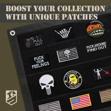 Набір шевронів 2 шт I Pull Out 5х8 см, вишитий патч з липучкою