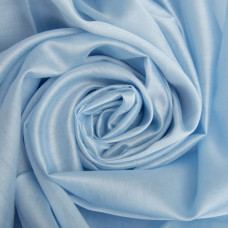 Тканина Тенсел шовк 45 г/м2 150 см легка, повітропроникна для вишуканого одягу блакитна