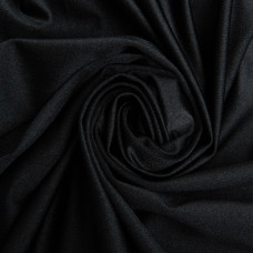 Тканина трикотаж Біфлекс 200 г/м2 стрейчева еластична блискуча для купальників і спортивного одягу чорний