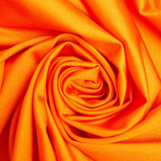 Тканина трикотаж Біфлекс 200 г/м2 стрейчева еластична блискуча для купальників і спортивного одягу помаранч