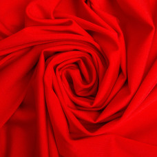 Тканина трикотаж Біфлекс 200 г/м2 стрейчева еластична блискуча для купальників і спортивного одягу червона
