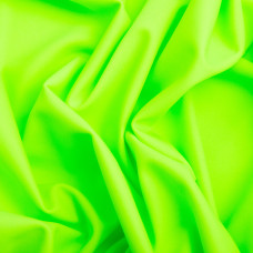 Тканина трикотаж Біфлекс матовий 200 г/м2, еластична для купальників, легінсів, спортивного одягу неон салат