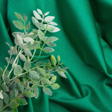 Тканина трикотаж Біфлекс 200 г/м2 стрейчева еластична блискуча для купальників і спортивного одягу зелена