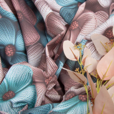 Тканина бязь ранфорс 5D для постільної білизни, бавовна 125 гр/м2 240 см натуральна, постільна тканина