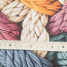 Тканина бязь ранфорс 5D для постільної білизни, бавовна 125 гр/м2 240 см натуральна, постільна тканина