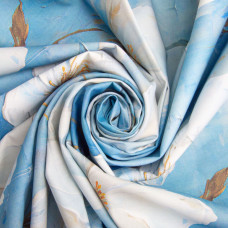 Тканина бязь ранфорс 5D для постільної білизни, бавовна 125 гр/м2 240 см натуральна, постільна тканина