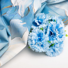 Тканина бязь ранфорс 5D для постільної білизни, бавовна 125 гр/м2 240 см натуральна, постільна тканина