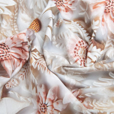 Тканина бязь ранфорс 5D для постільної білизни, бавовна 125 г/м2 240 см натуральна, постільна тканина