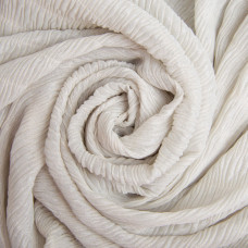 Тканина шифон жатка 95 г/м2 145 см легка, повітряна тканина для суконь, блуз і аксесуарів св/сіра