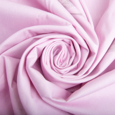 Тканина бавовна сатин для постільної білизни, натуральна тканина, постільна білизна, 120 г/м2 ВТ-411-В роуз рожевий