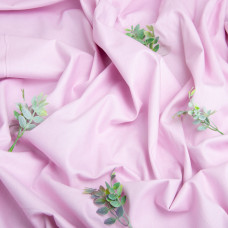 Тканина бавовна сатин для постільної білизни, натуральна тканина, постільна білизна, 120 г/м2 ВТ-411-В роуз рожевий