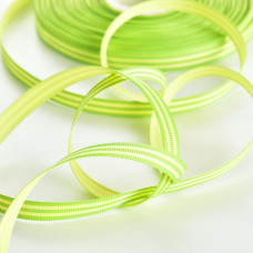 Репсова стрічка 1 см із принтом/однотонна