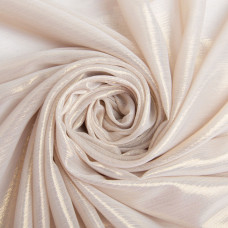 Тканина шифон стрейч із напиленням Cold 55 г/м2 150 см для суконь, блуз, декору та аксесуарів беж