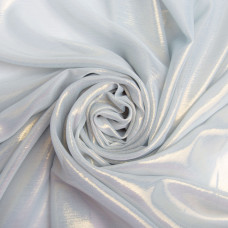 Тканина шифон стрейч із напиленням Cold 55 г/м2 150 см для суконь, блуз, декору та аксесуарів блактина