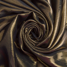 Тканина шифон стрейч із напиленням Cold 55 г/м2 150 см для суконь, блуз, декору й аксесуарів чорна