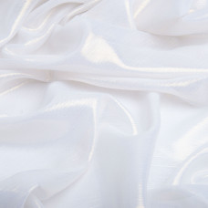 Тканина шифон стрейч із напиленням Cold 55 г/м2 150 см для суконь, блуз, декору та аксесуарів молоко