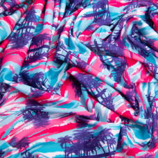 Тканина трикотаж Біфлекс 150 см, еластична для купальників, легінсів, спортивного одягу Майамі