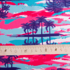 Тканина трикотаж Біфлекс 150 см, еластична для купальників, легінсів, спортивного одягу Майамі